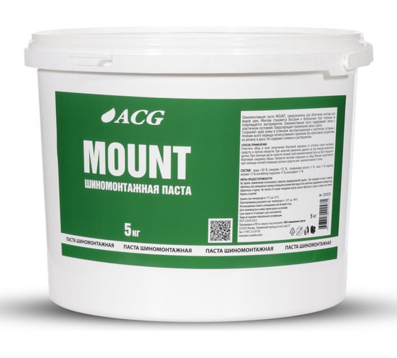 Изображение товара Паста монтажная MOUNT 5 кг ACG 1010530