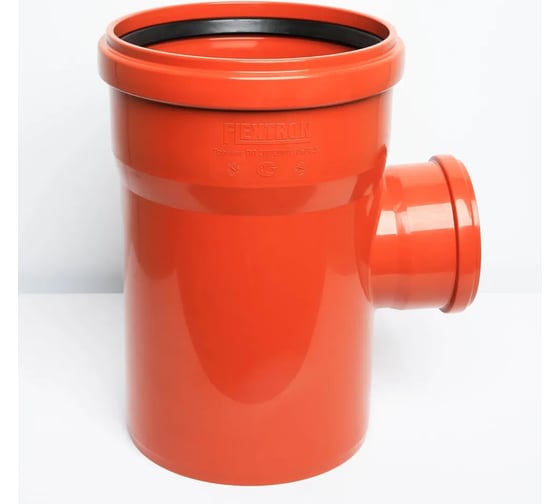 Изображение товара Тройник для наружной канализации Flextron D 200 мм на D 110 мм, 87.5 градусов 148083