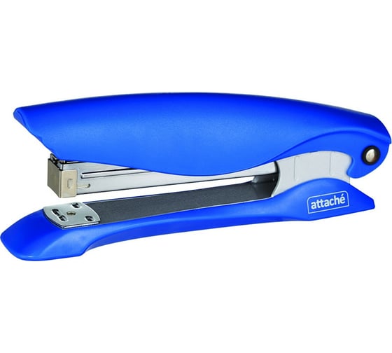 Изображение товара Степлер Attache №24/6 до 20 листов, увеличенная глубина закладки, синий 329650
