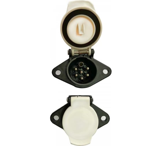 Изображение товара Разъём кабеля ДАЛИ-авто 24V S-Type розетка с крышкой DA-02672