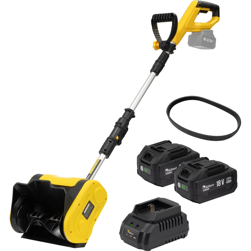 Изображение товара Снегоуборщик 18В Стандарт 250 мм (2х4.0 Ач, ЗУ) KST 18-250-2 Kolner 8061000052