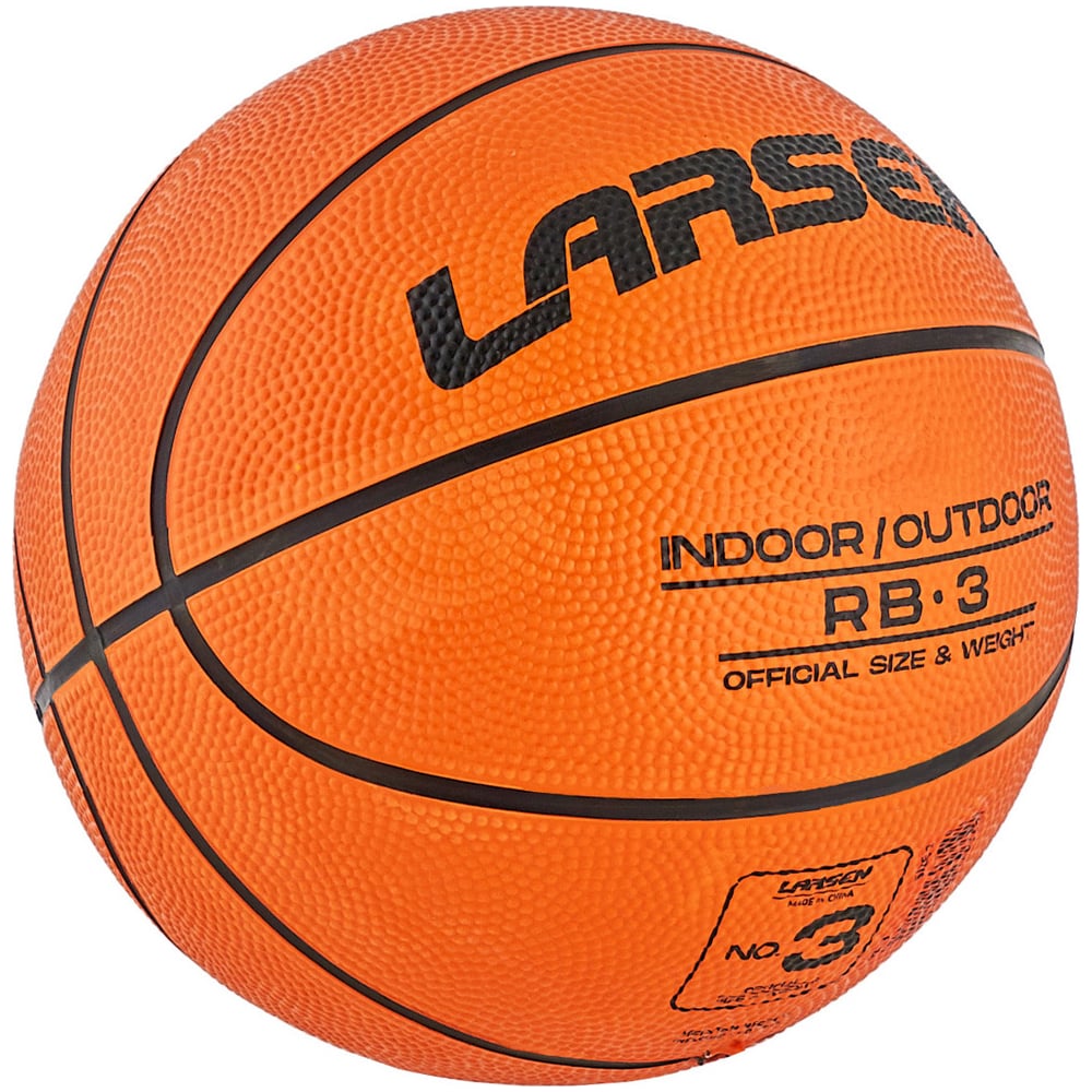 Изображение товара Мяч баскетбольный Larsen RB (ECE)  размер 3 для indoor и outdoor игры