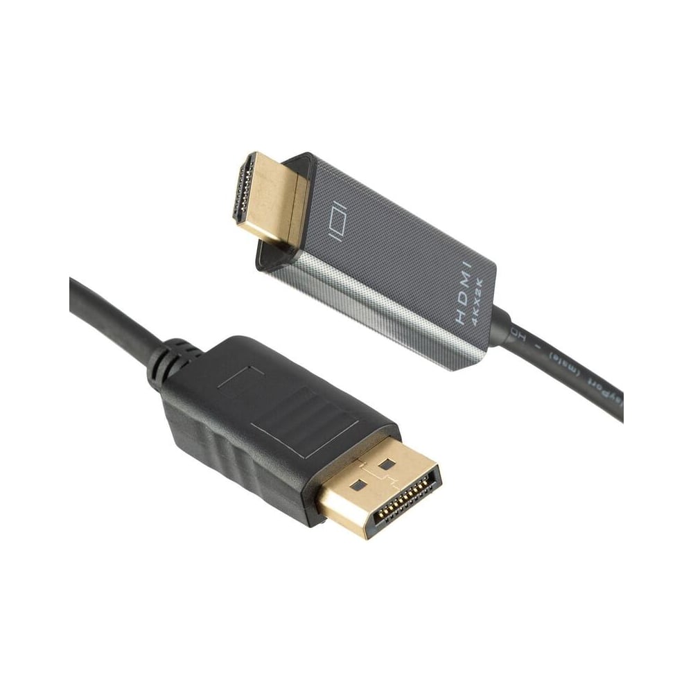 Изображение товара Кабель DisplayPort HDMI 4K 1.8м ProMega jet M/M черный