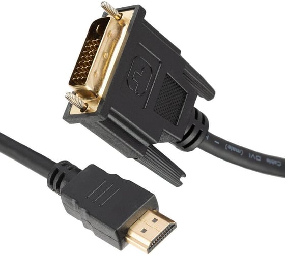 Изображение товара Кабель ProMega jet DVI-HDMI 1.4 M/M, 1.8м, чер (OAVDC004) 1880098