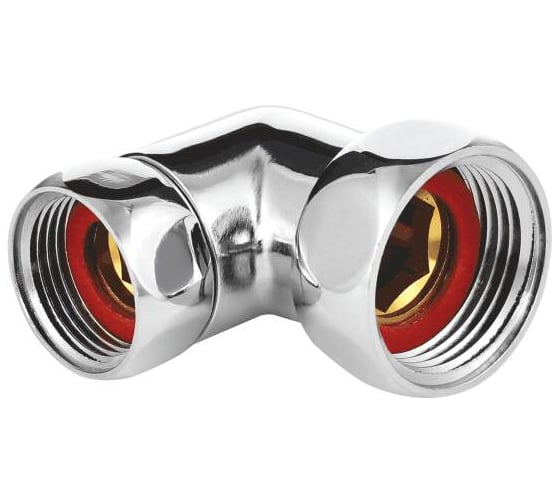 Изображение товара Соединитель для полотенцесушителя Aquasfera угловой, 1"x3/4", накидная гайка 9207-01 129-4613