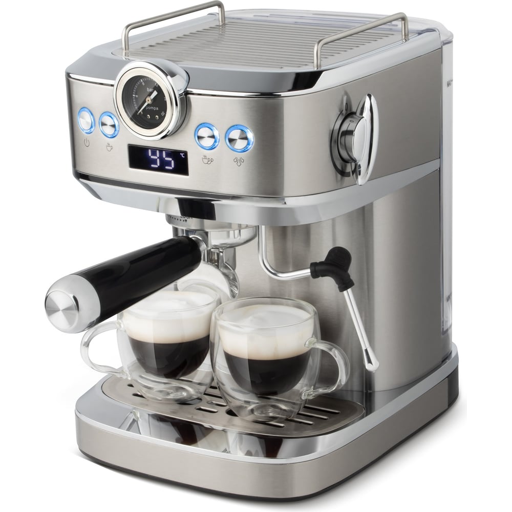 Изображение товара Кофеварка Leonord LE-1753 Pro стильная с капучинатором 1360 Вт