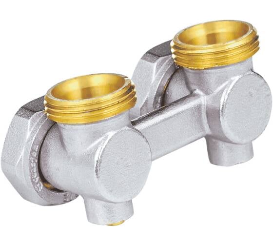 Изображение товара Узел нижнего подключения Aquasfera Ду20, Ру10, 3/4x3/4" ЕК, угловой, двухтрубный 5013-01 022-4837