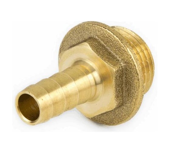 Изображение товара Переходник латунный для шланга Aquasfera Дн32x1 1/4" НР, неразъемный 9102-12 018-2617