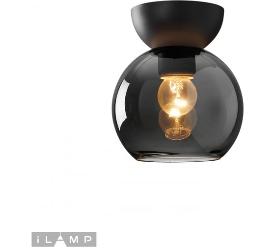 Изображение товара Потолочный светильник iLAMP Mono C6079-1 BK+SM
