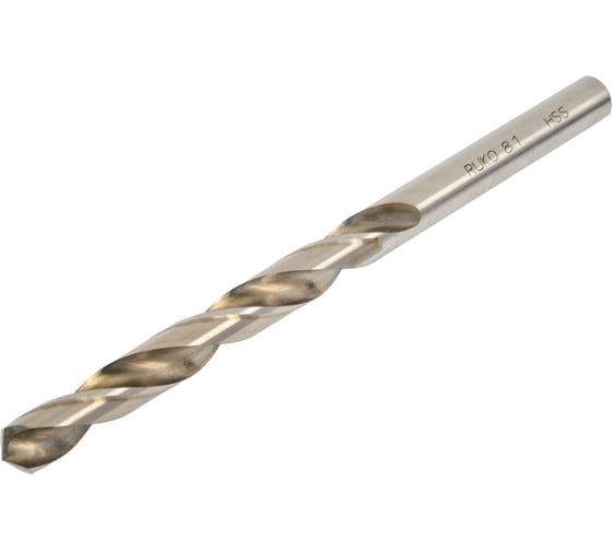 Изображение товара Сверло по металлу HSS-G DIN 338 (8.1x117х75 мм) Ruko 214081