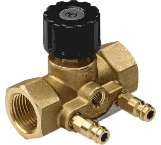 Изображение товара Клапан-партнер балансировочный Aquasfera латунь, Ду15 Ру16 м/м Kvs1.6 д/авт кл EURO 2012-01 022-6505