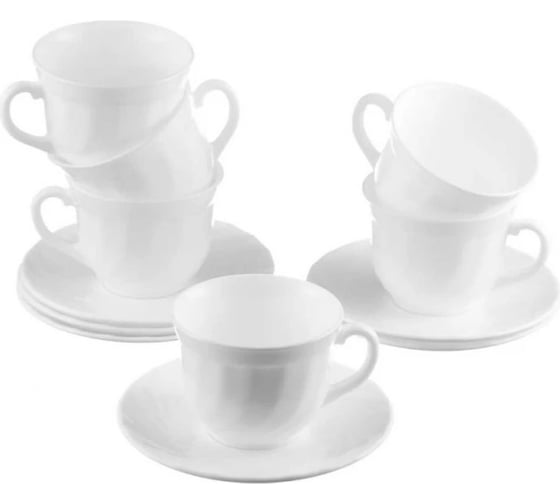 Изображение товара Набор чайный LUMINARC ТРИАНОН 220 мл E8845