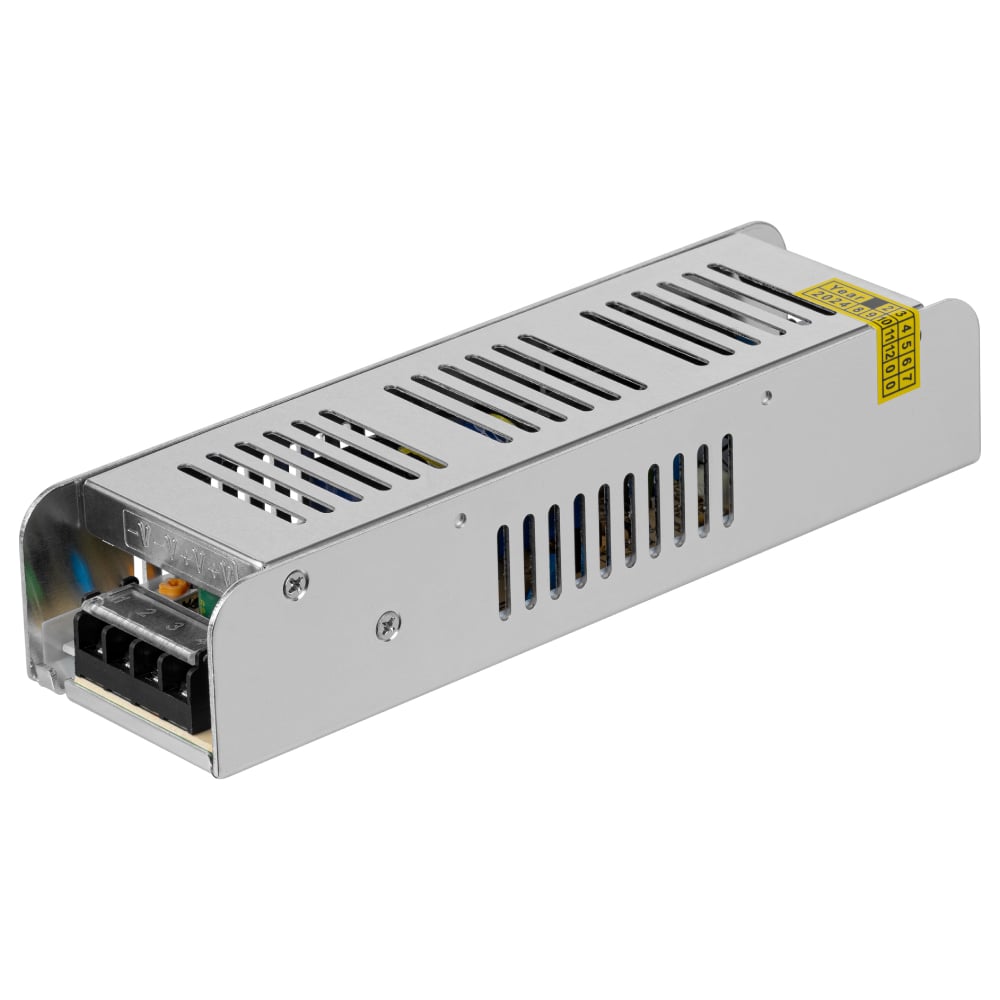 Изображение товара Блок питания 12v 150Вт TDM ELECTRIC для светодиодных лент модулей 24V IP20 металлический узкий