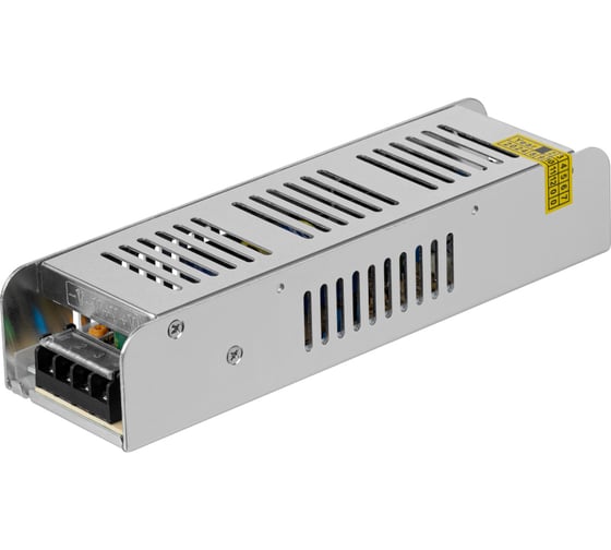 Изображение товара Блок питания для светодиодных лент и модулей 12v 150Вт TDM ELECTRIC 24В, IP20, металл, узкий SQ0331-0559