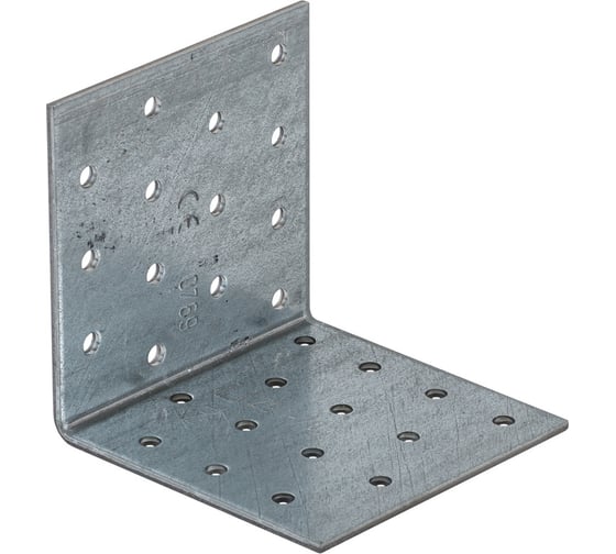 Изображение товара Крепежный уголок VORMANN 80х80х80х2,5 мм, оцинкованный 70 941 000