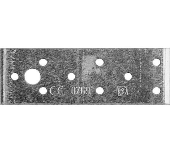 Изображение товара Соединительная пластина VORMANN 40х120х2 мм, оцинкованная 71 040 000