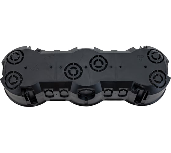 Изображение товара Установочная коробка IEK КМ40009 3х местная для твердых стен 212х70х45 с саморезами UKT30-212-070-045