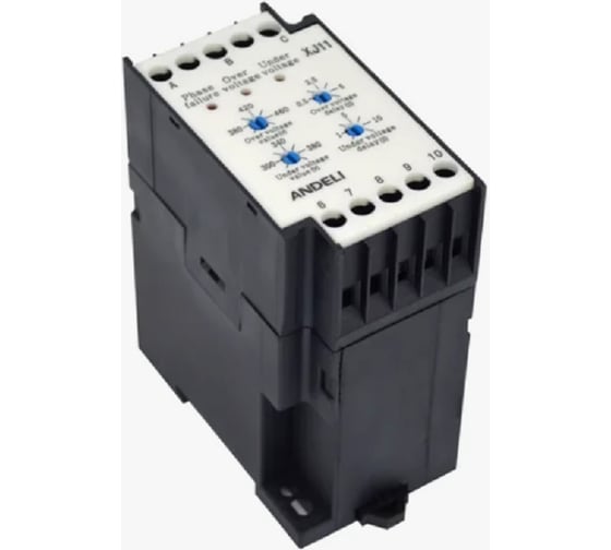 Изображение товара Реле контроля фаз ANDELI XJ11 AC380V артикул ADL09-101