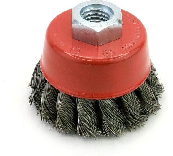 Изображение товара Щетка чашечная жгутовая д65 мм, М14, ворс сталь 0.35 мм, для УШМ OSBORN 608.130-0008