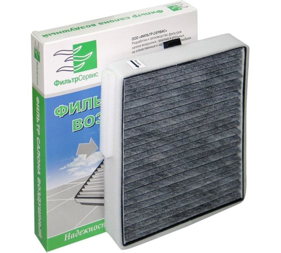 Изображение товара Фильтр салона кат. № 2170-8122020-01 для ВАЗ-2170 Priora (отопитель Panasonic) ФС VF-016u