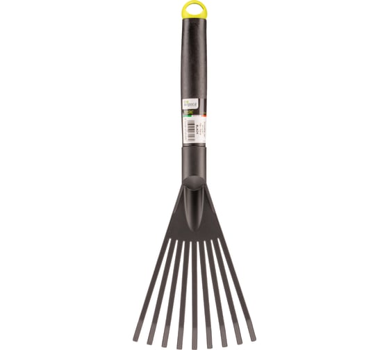 Изображение товара Грабли мини для растений AMIGO черный/лайм D 12420