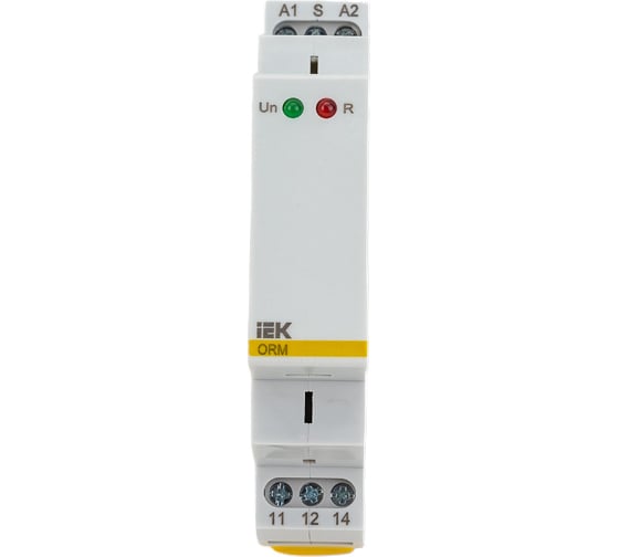 Изображение товара Импульсное реле IEK ORM 1 контакт, 230 В AC ORM-01-AC230