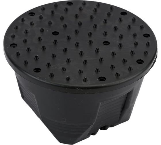 Изображение товара Держатель круглого проводника EZETEK 8-10мм для плоской кровли, пластик 91052