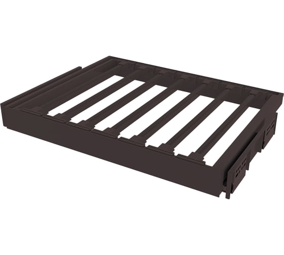 Изображение товара Выдвижная вешалка для брюк Mebax 600-420 564х420х56, коричневый 00-00001132