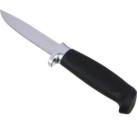 Изображение товара Нож универсальный туристический с ножнами ЕРМАК 22 см, нержавеющая сталь, пластик 070-021