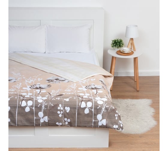 Изображение товара Пододеяльник Этель "Кремовое утро" 175х215 ± 3 см, бязь, 125 гр/м2, 100% хлопок 5279345