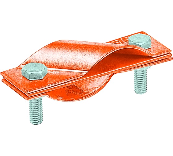 Изображение товара Зажим заземления EZETEK стержень - стержень диагональный, латунь 90531-1