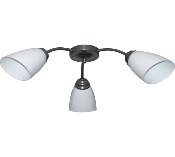 Изображение товара Светильник ЭЛЕТЕХ Китти 131 хром плафон П0475 НПБ 01-3х60-194 Е27 ИУ 1005404451