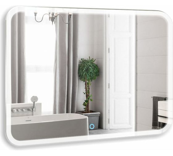 Изображение товара Зеркало Azario Стив 1000x800 сенсорное выключение, подогрев ФР-00001937 00062931