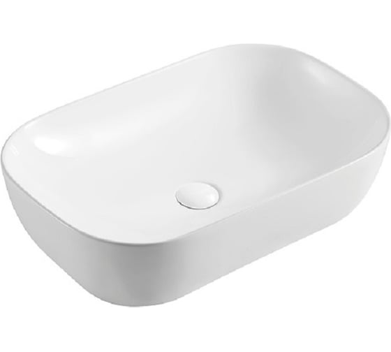Изображение товара Накладная раковина Azario размер 490x395x150 мм., глянец, белая AZ-2143 00060445