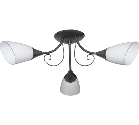 Изображение товара Светильник ЭЛЕТЕХ Веста 131 хром плафон П0475 НПБ 01-3х60-175 Е27 ИУ 1005404463