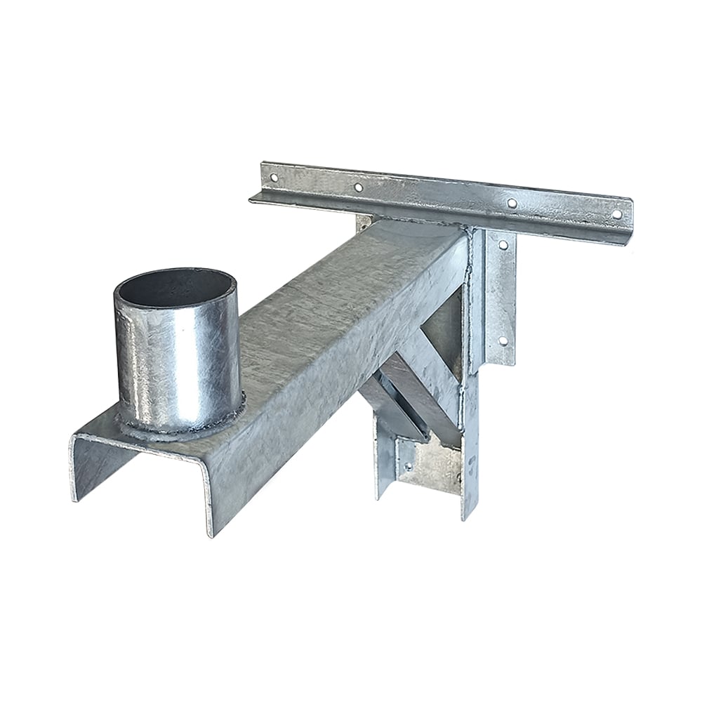 Изображение товара Стеновой опорный кронштейн EZETEK для мачт СМЛ и мачт СМС до 7м, сталь 75817