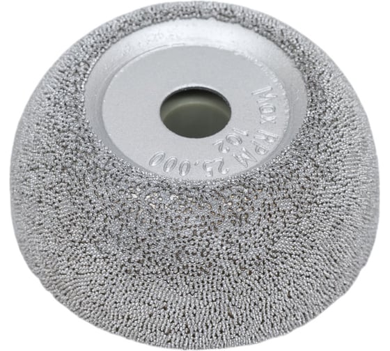 Изображение товара Полусфера абразивная для резины (50х20 мм; зерно SSG 170) NORM RH-102