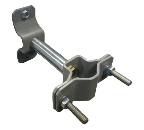 Изображение товара Кронштейн EZETEK для мачты 90мм на планке, сталь 75767