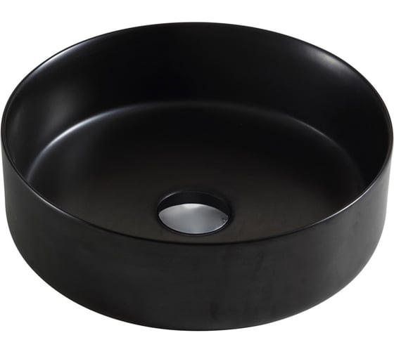 Изображение товара Накладная раковина Azario черная, размер 355x355x120 мм., матовая AZ-3134 00055310