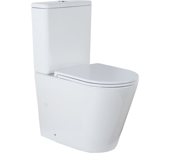 Изображение товара Напольный унитаз Azario размер 605x380x825 мм., безободковый AZ-2149 00051952