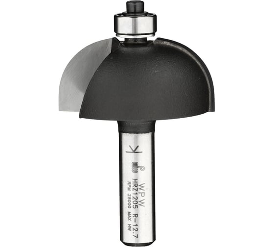 Изображение товара Фреза полугалтельная с подшипником (34.9х15х8 мм; R12.7) WPW HRZ1205