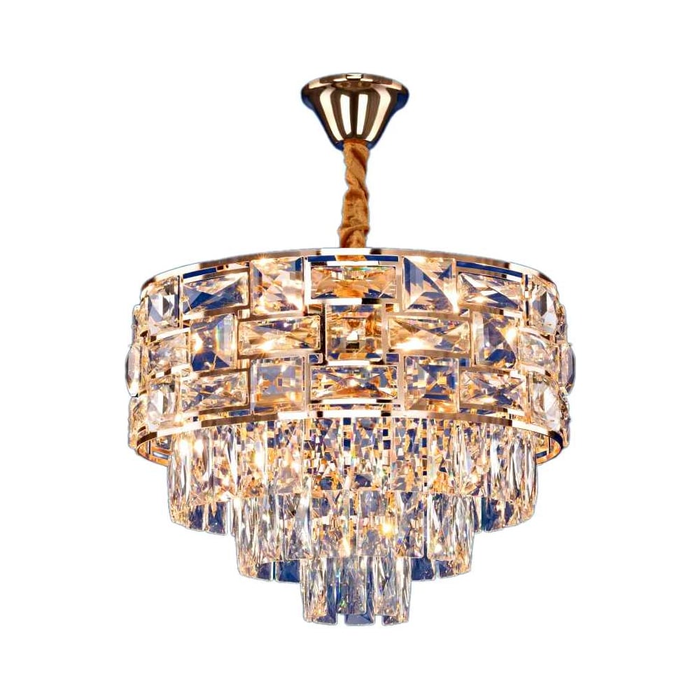 Изображение товара Хрустальная подвесная люстра INLUX Lamar Золото IN30242