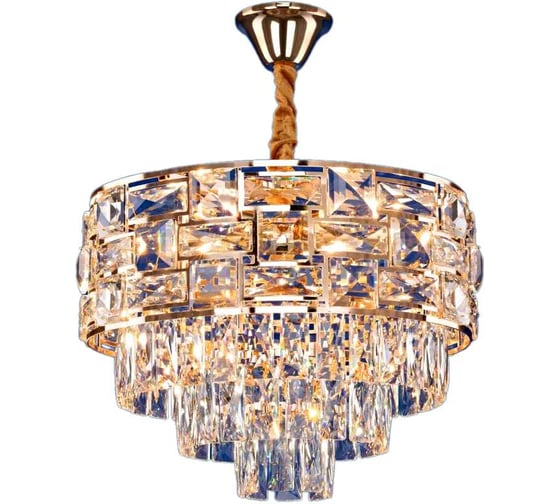 Изображение товара Хрустальная подвесная люстра INLUX Lamar Золото IN30242