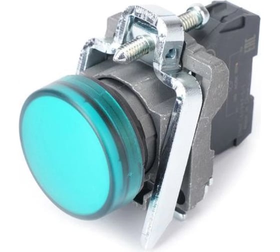 Изображение товара Лампа светосигнальная Systeme Electric d22мм 230-240В AC зеленый, в сборе SE SB4BVM3