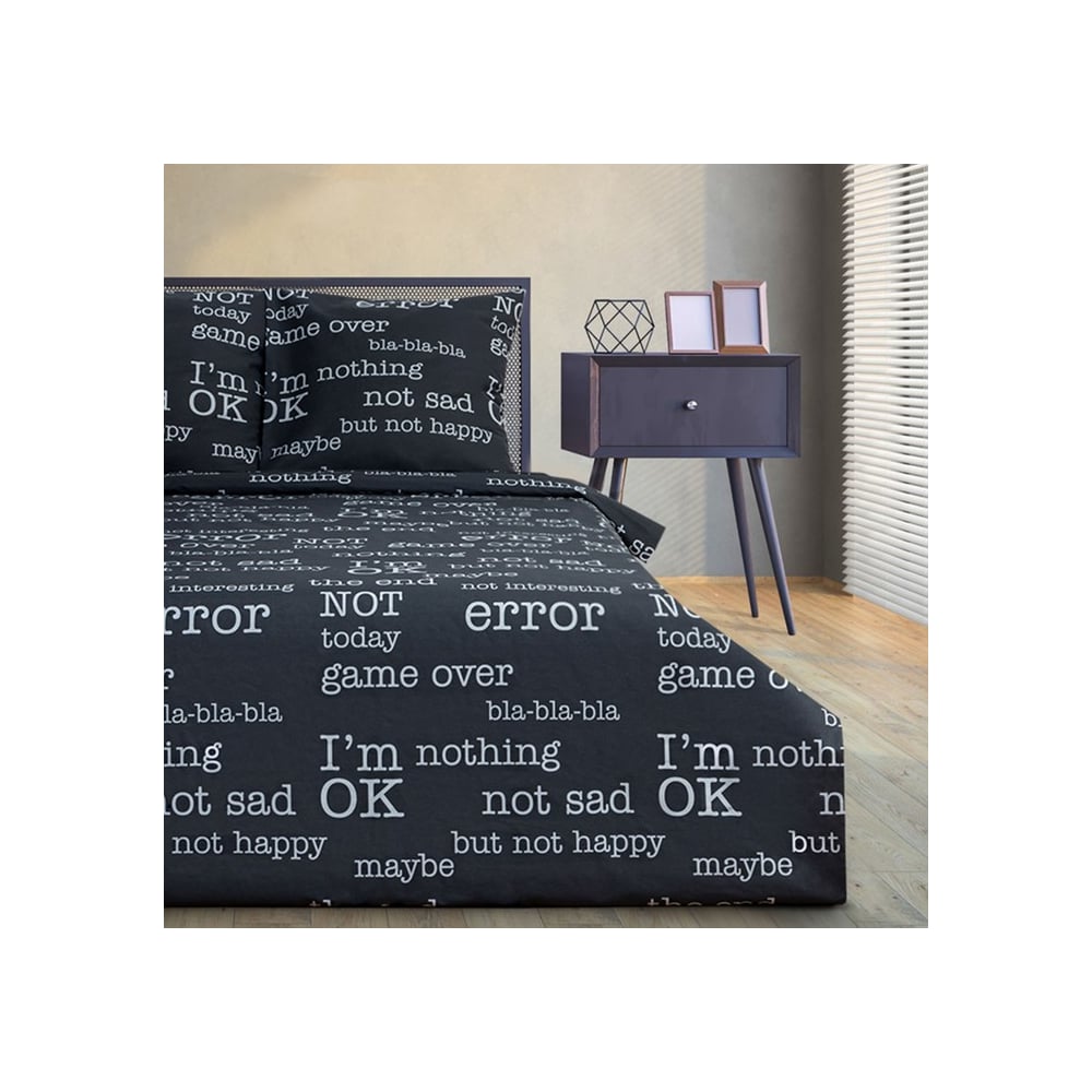Изображение товара Комплект постельного белья Этель евро I`m OK 220x240 см 70x70 см 2 шт хлопок