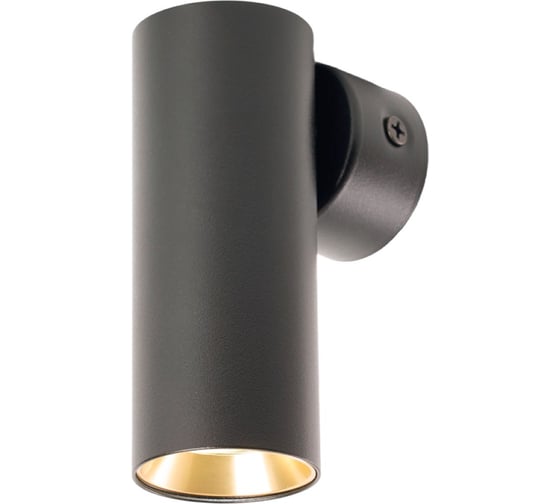 Изображение товара Светильник настенно-потолочный FERON ML1015 под лампу GU10, черный + золото, 51385