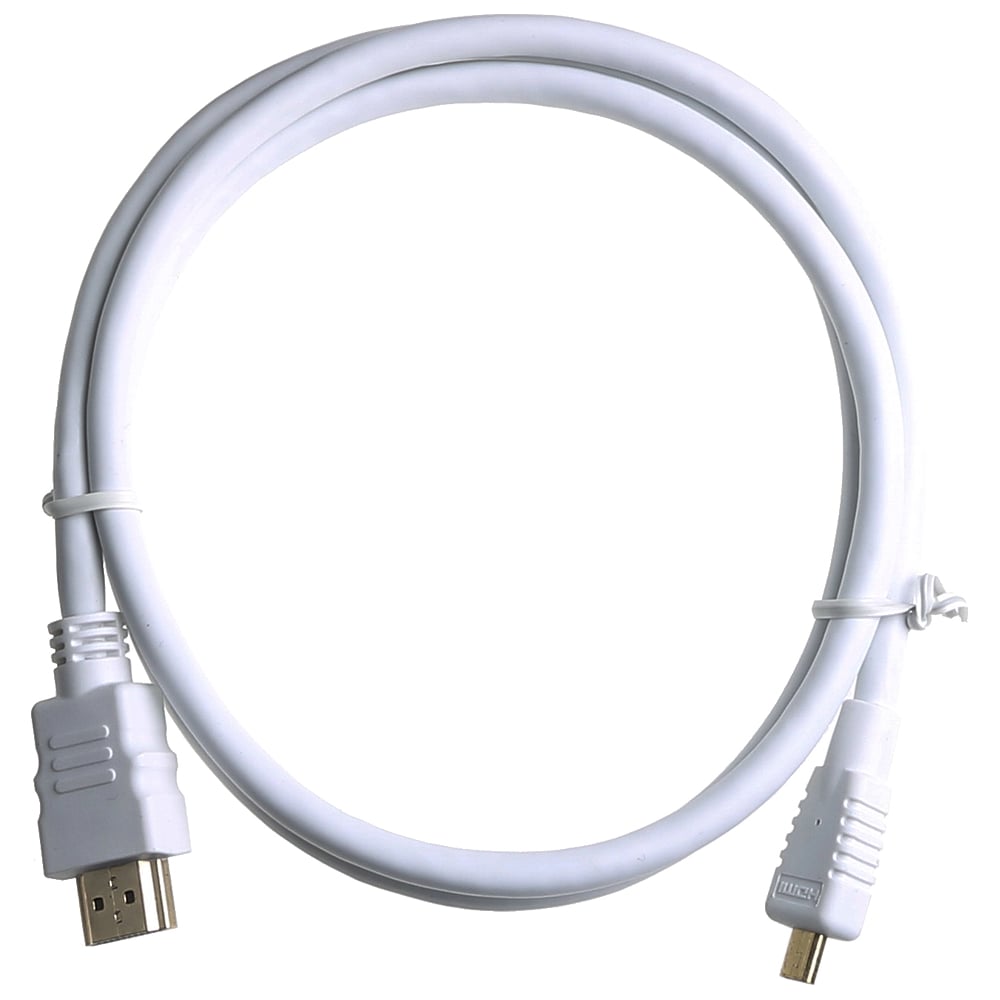 Изображение товара Кабель QUMO Micro HDMI to HDMI 1м серебро