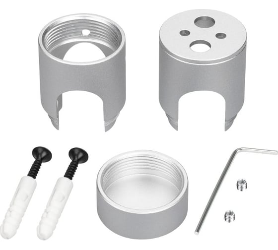 Изображение товара Крепление Arlight MOONLIGHT-CYL-D18-DUO-SILVER 1шт 047389