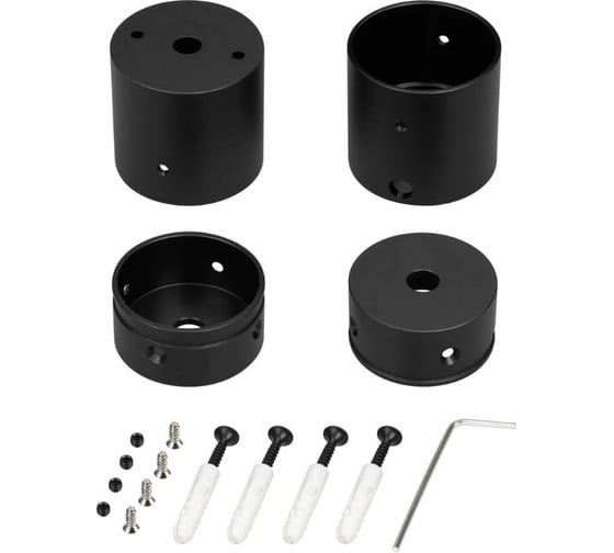 Изображение товара Крепление Arlight MOONLIGHT-VT-CEILING-DL-D40-BLACK 1компл 047343