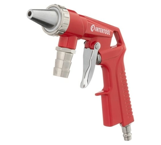 Изображение товара Пескоструйный пневматический пистолет со шлангом INTERTOOL PT-0706